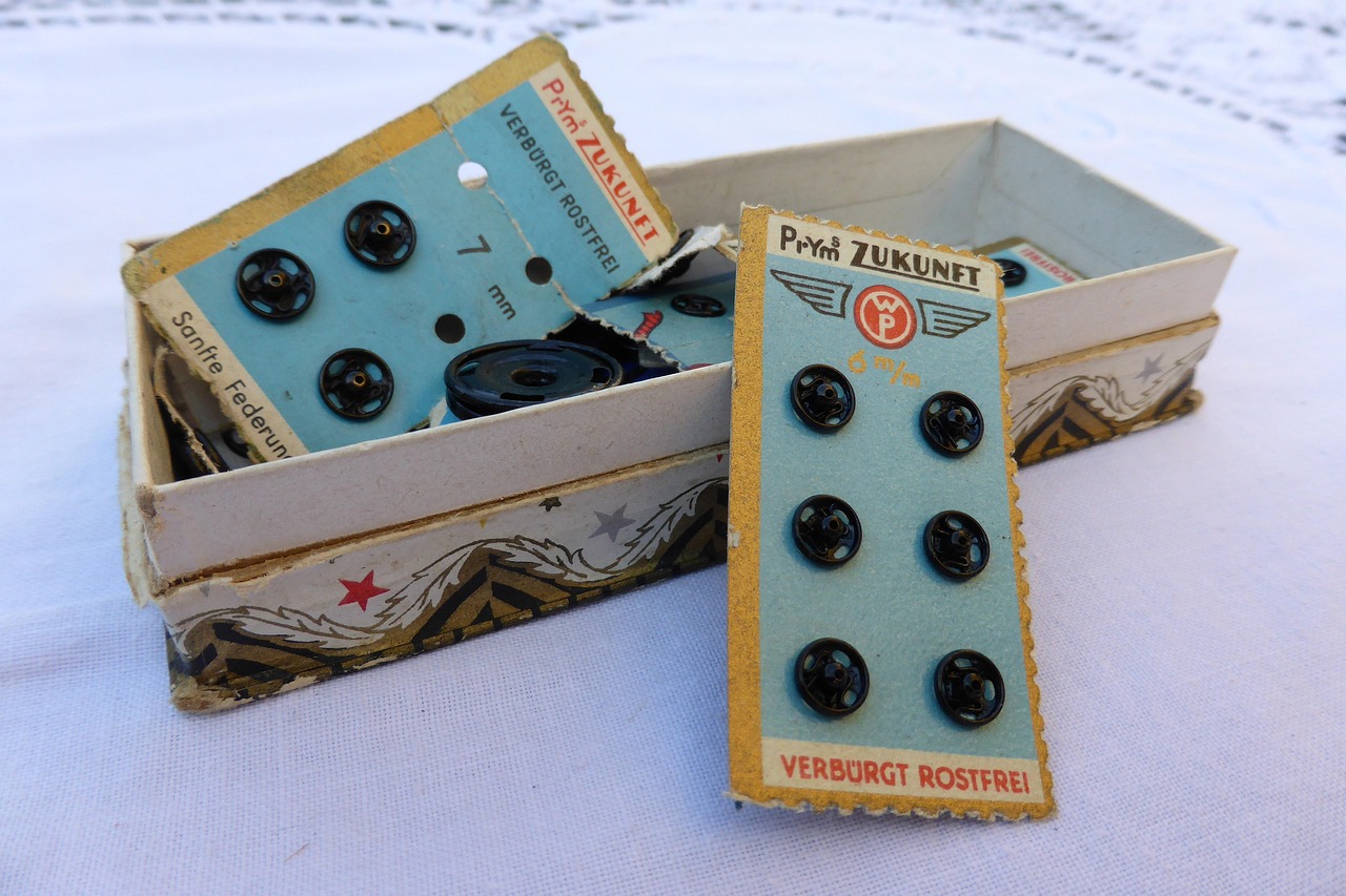 Les boutons pression : types, choix et pose